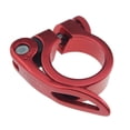 thumbnail image 3 of koolsoo 30mm SeatPost Clamp Tube Clip Quick Release Mountain Road Bike Part Red, 3 of 8