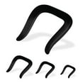 thumbnail image 4 of Luxe Modz Septum Retainer Black Pyrex Glass Body Jewelry for Women Men - Sold Individually, 4 of 5