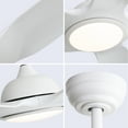 thumbnail image 3 of Sofucor 48-Inch Modern Ceiling Fan with LED Dimmable Lights, Remote, Reversible, 3CCT, Quiet 6 Speeds, 3 of 10