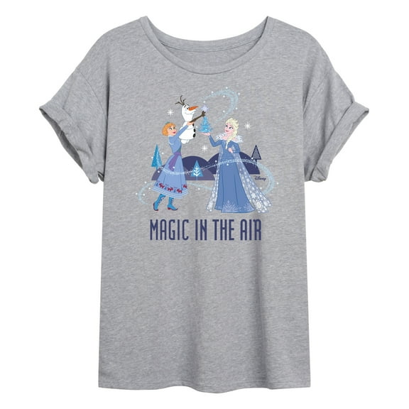 Frozen 2 - Magic In The Air  - Juniors Ideal Flowy Muscle T-Shirt
