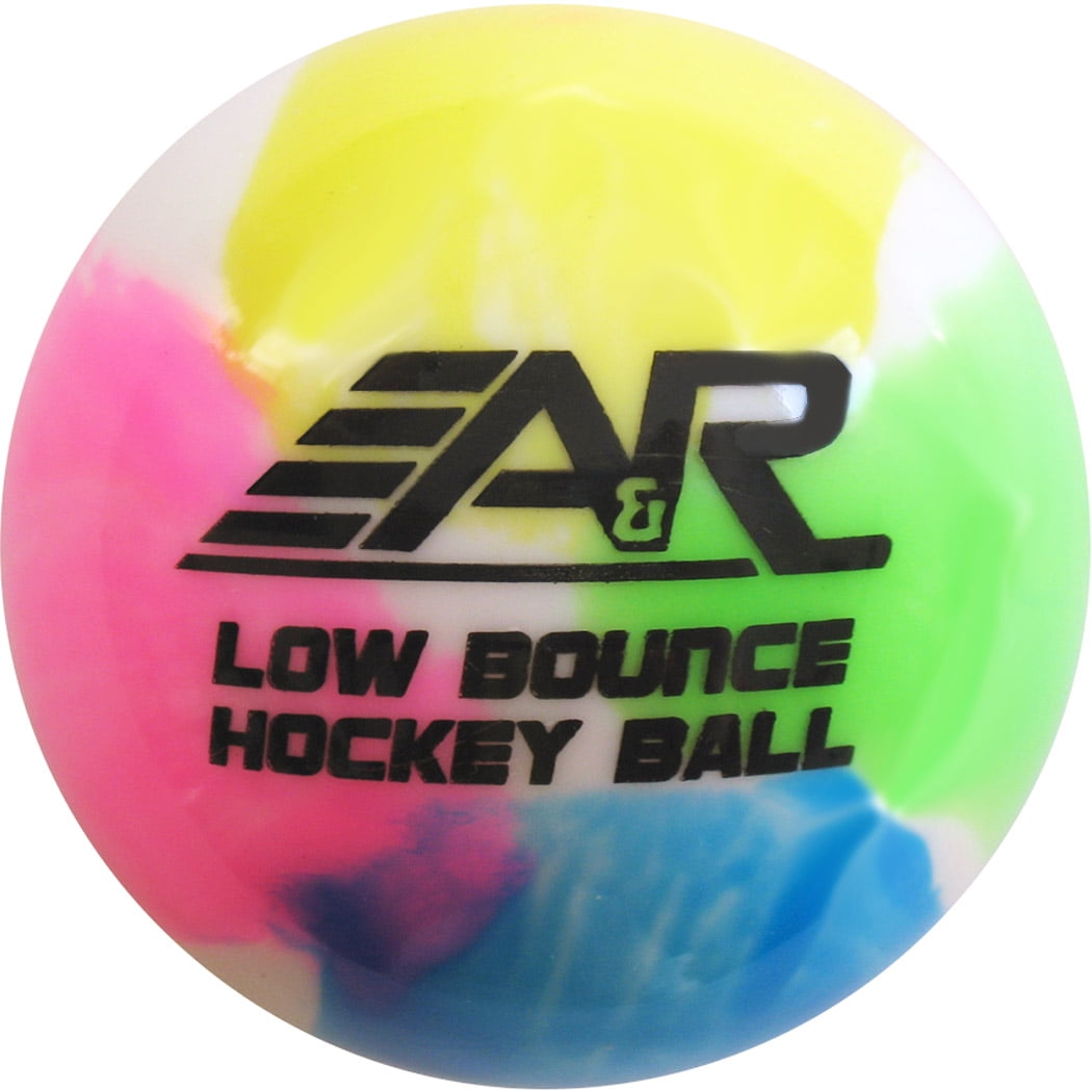 A&R Sports Low Bounce TieDye Hockey Ball