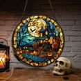 thumbnail image 6 of Skull Window Decor,Luminous Skull Window Decor Window Suncatcher Hanging Ornaments Wall Art,11.8''Colorful Acrylic Home Decor Halloween and Christmas Decoration Gifts, 6 of 7