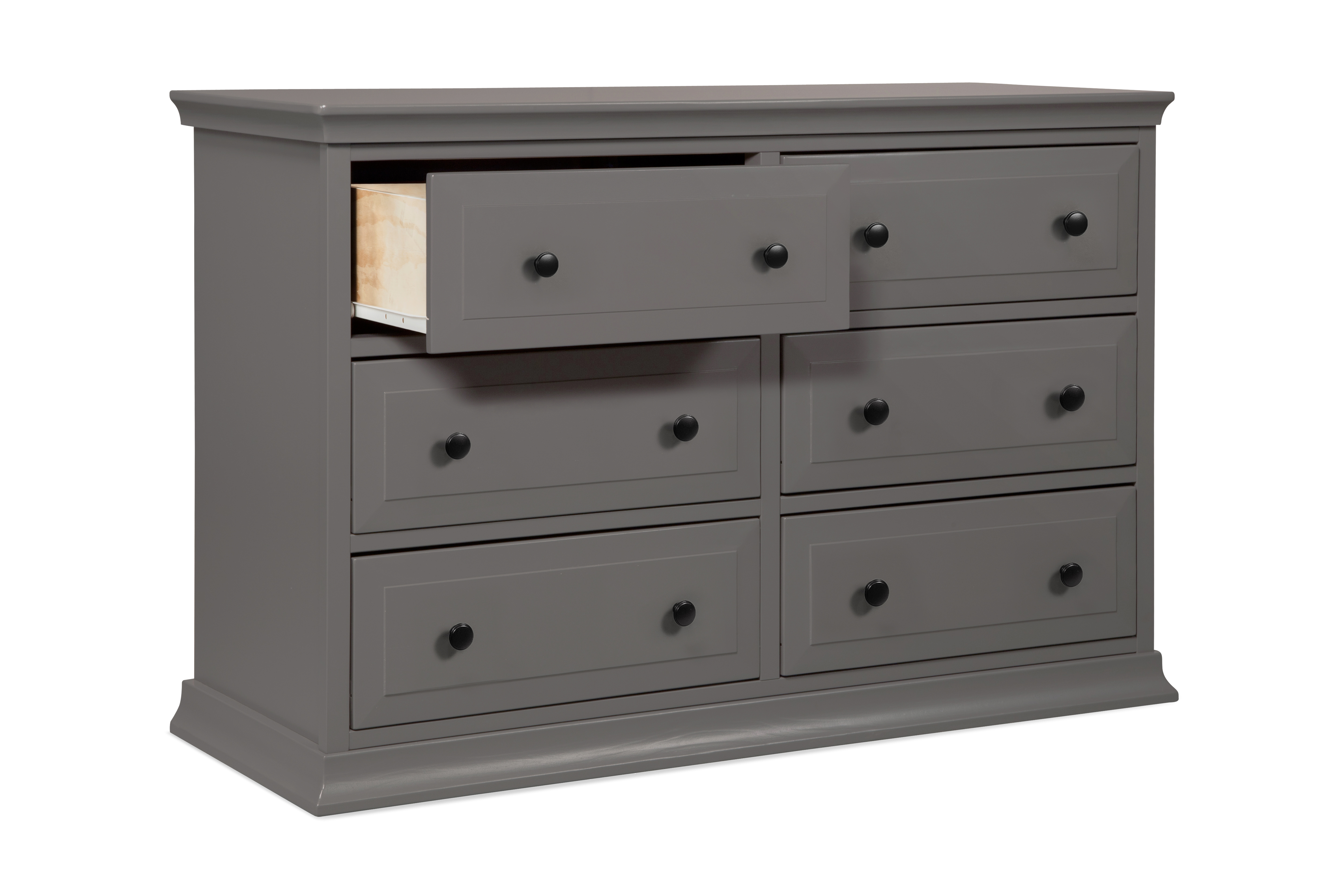 DaVinci Signature 6-Drawer Double Dresser in Slate - image 4 of 5