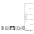 thumbnail image 2 of Everly Women's 1 1/2ct TGW Created White Sapphire Sterling Silver Heart Eternity Ring, 2 of 10