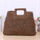 thumbnail image 1 of Bolsa Retro Big Totes Bolsos de hombro tejidos para mujer Bolsos con asa superior (marrón oscuro) JShteea Para Estrenar, 1 of 9