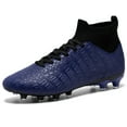 thumbnail image 5 of XUET Boys Girls High-Top Soccer Cleats Youth Professional Football Cleats Unisex Lightweight Soccer Shoes for Kids, 5 of 5