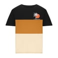 thumbnail image 4 of Chemises pour Hommes, T-Shirt à Manches Courtes Col Rond Patchwork Imprimé Entraînement Physique Sports, 4 of 4