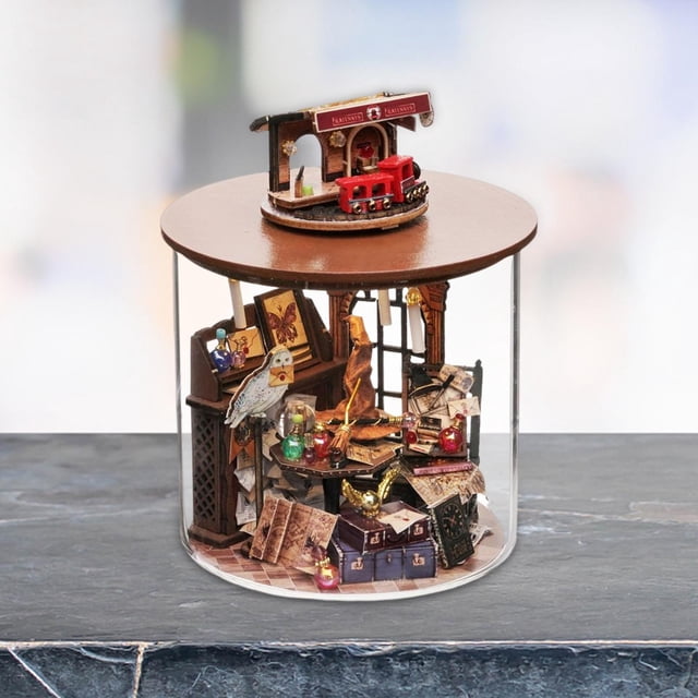 Casa ñecas en miniatura DIY Macarena Estilo A