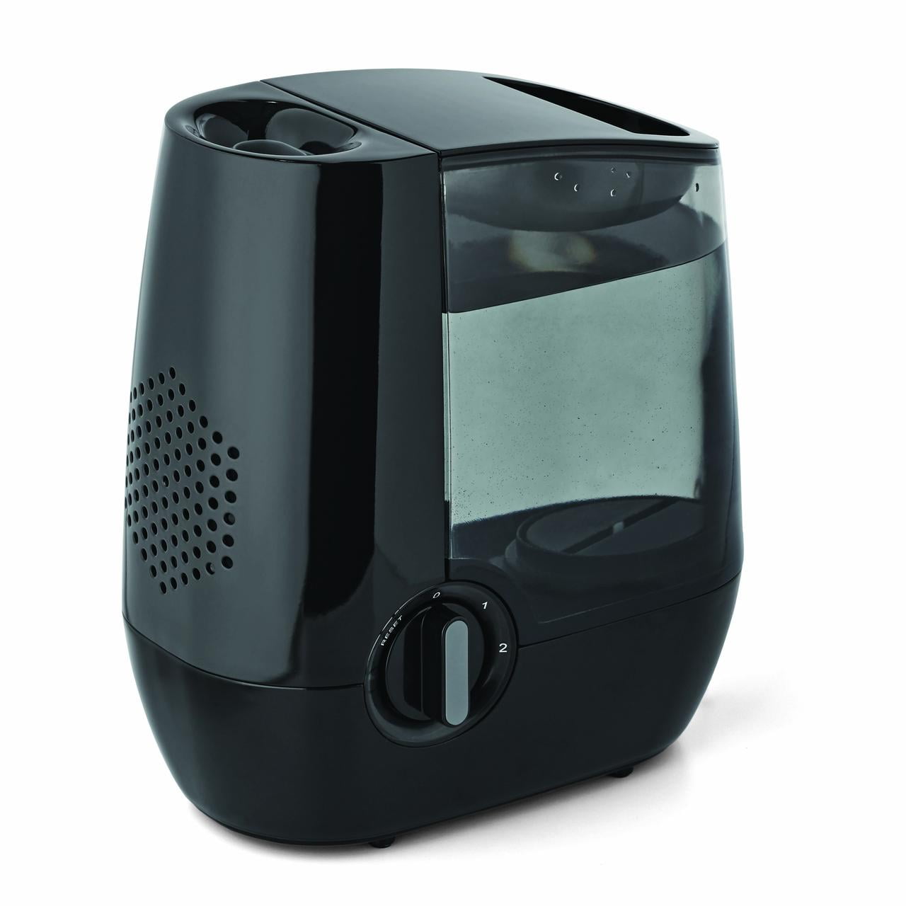 Mainstays Warm Mist Humidifier, Filter-Free, 1.2 Gallon, Visible Mist, Black