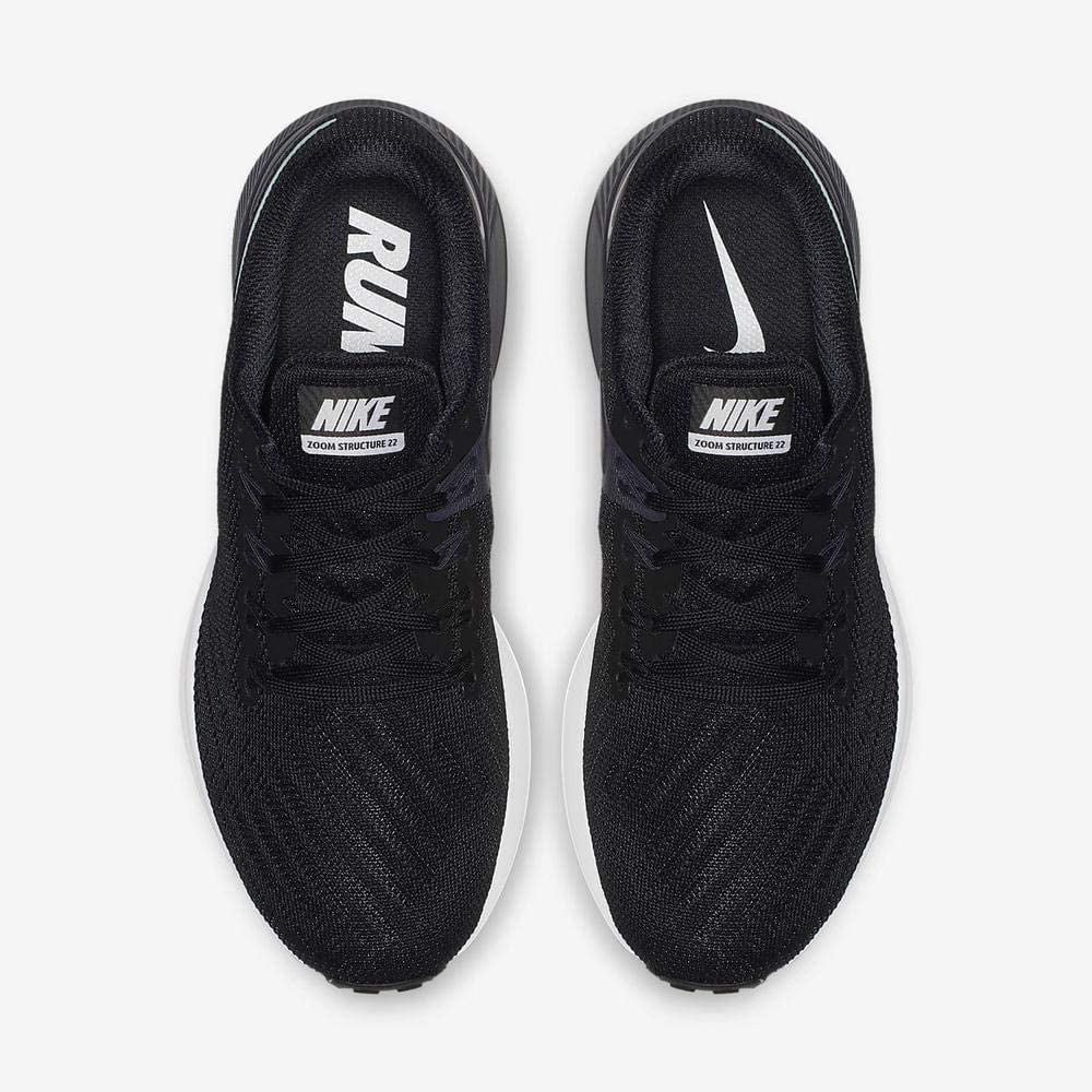 Women's Nike Air Zoom Structure 22 Running Shoe Wide - Walmart.com