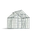 thumbnail image 2 of Palram - Canopia Snap & Grow 8' x 8' Polycarbonate/Aluminum Walk-In Greenhouse – Silver - with Roof Vent, 2 of 11