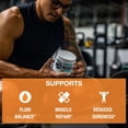 thumbnail image 4 of Honey Badger BCAA Amino Acids Electrolytes Powder, Keto, Vegan, Sugar Free BCAAs + EAA with L-Glutamine for Men & Women, Hydration & Post Workout Muscle Recovery Drink Mix, Peach Mango, 30 Servings, 4 of 7