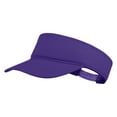 thumbnail image 3 of Toptie Kids UV Sun Protection Visor Cap, Adjustable Cotton Sun Hat Visors for Boys Girls-Purple, 3 of 8