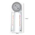 thumbnail image 3 of Peggybyg Miter Saw Protractor Inside & Outside Miter Angle Finder for Building Trades, 3 of 9