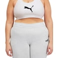 thumbnail image 3 of Puma Women's 4Keeps Mid Impact Sports Bra White Size 1X, 3 of 3