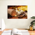 thumbnail image 3 of Elephant Stock Time For Spa Wall Art - Horizontal Canvas Wall Art - Living Room Wall Decor - Wellness Canvas - Brown And Orange Decor - 12" x 8", 3 of 8