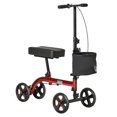 thumbnail image 1 of HOMCOM Genou Walker Pliable Steerable Médical Genou Scooter avec Sac de Rangement, 1 of 9