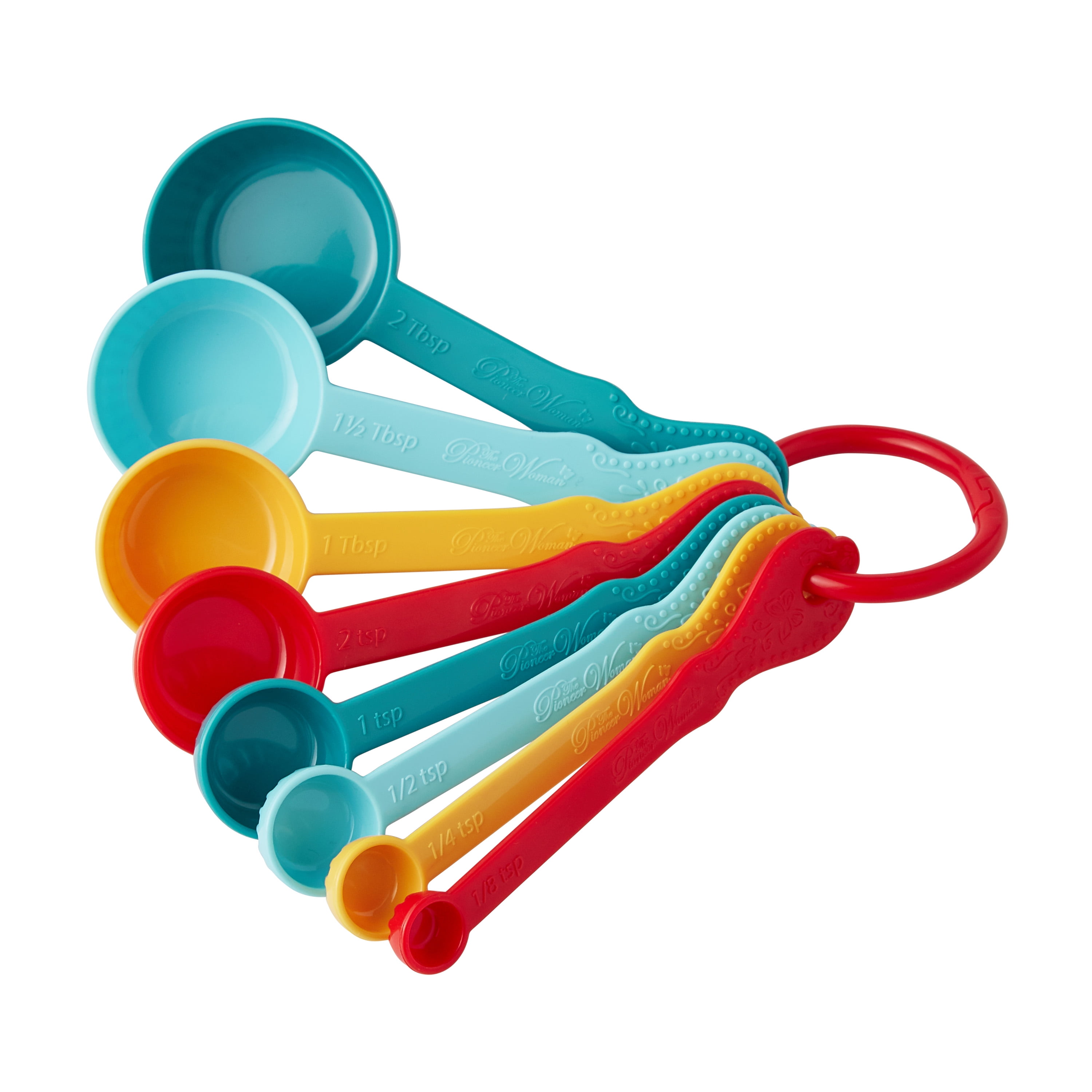 The Pioneer Woman 25-Piece Kitchen Set with Colanders, Measuring Cups, Measuring Spoons, Grater, Citrus Press, Spatula and Clips