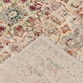 thumbnail image 5 of 2' X 8' Grey Rust Deep Teal Beige And Orange Oriental Power Loom Stain Resistant Runner Rug, 5 of 5
