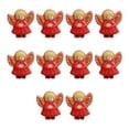 thumbnail image 1 of 10Pcs Christmas Resin Accessories Compact Cartoon Design Adorable DIY Random Styles Holiday Decorations for Phone Cases Stockings, 1 of 10