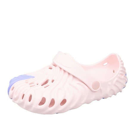 

Lopsie Garden Clogs Shoes Casual Slippers Quick Drying Sandals Summer Anti-Slip Beach Shoes for Women Black