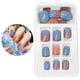 thumbnail image 5 of 24 Uds uñas postizas cubierta completa prensa en puntas de uñas postizas uñas postizas de ataúd para mujeres P131, 5 of 8