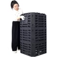 thumbnail image 4 of Garden Composter Bin Made from Recycled Plastic – 132 Gallons (500Liter) Large Compost Bin - Create Fertile Soil with Easy Assembly, Lightweight, Aerating Outdoor Compost Box, 4 of 13
