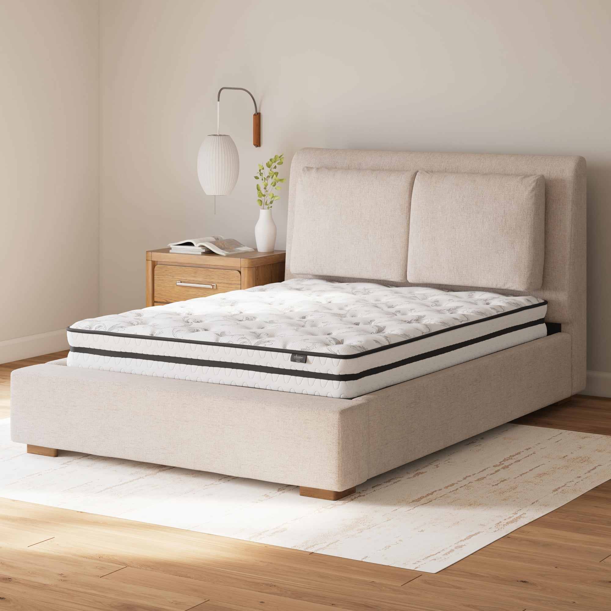 Signature Design by Ashley 8 Inch Chime Innerspring Firm Full Mattress