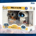 thumbnail image 2 of Funko Pop Wall E Y Eva Escena Pelicula Animada 2 Pack Original Funko Wall-E And Eva Moment, 2 of 7