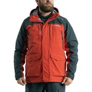 Whitewater Great Lakes Waterproof and Windproof Fishing Jacket with Ripstop Nylon (Buoy Red, XX-Large)