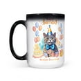 thumbnail image 2 of Watercolor British Shorthair Happy Birthday Celebration Balloons Gift Party Heat Color Changing Mug Cat Lover Kitten Owner Gifts Magic Coffee Mug - 00028, 2 of 4
