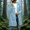 Light Blue, variant on Women's Hooded Mid Length Rain Windbreaker Jacket, Contrast Zip Elastic Cuff Lightweight Waterproof Outer Coat with Side Pockets for Hiking Travel Daily Casual Layering