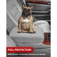 thumbnail image 6 of KBH Center Console Cover for 1998-2005 Lexus GS300 GS400 GS430, Middle Console Arm Rest Lid Cushion Cover, Anti-Scratch Leather Trim Interior, Gray, 6 of 8