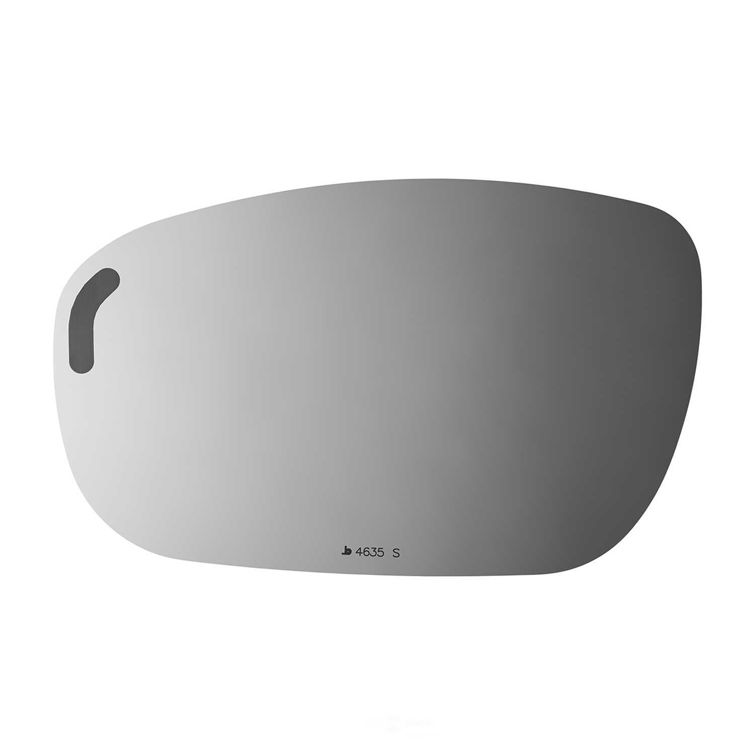 Burco Side View Mirror Replacement Glass - Clear Glass - 4635S