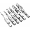 thumbnail image 2 of Juego de brocas helicoidales compuestas métricas de 6 piezas M3 M4 M5 M6 M8 M10 Herramientas manuales para taladrar acero y madera JAMW Sencillez, 2 of 4