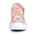thumbnail image 6 of JENN ARDOR Women Platform Sneakers Hidden Wedge Canvas Shoes with Zipper, 6 of 6