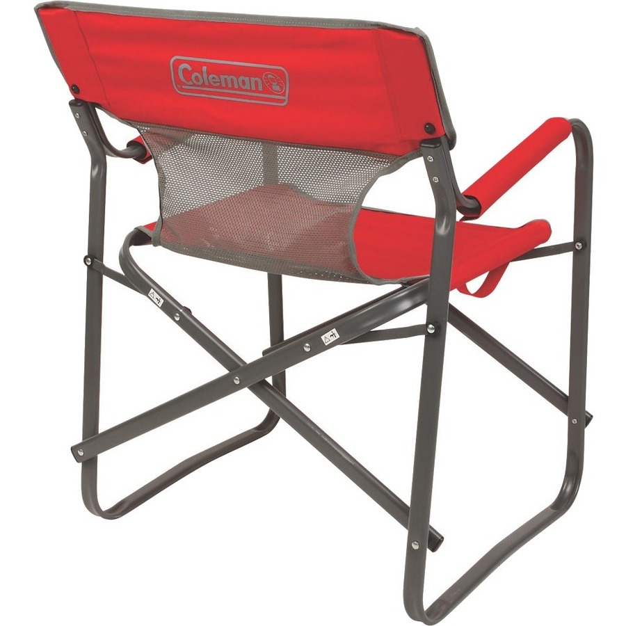 Coleman Outpost Breeze Folding Adult Deck Chair, Red - image 2 of 2