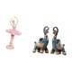 thumbnail image 5 of Estatua de la bailarina,Estatua de niña de ballet Escultura de niña de resina Artesanía,Figura de elefante,Figuras de elefantes,estatuas,adornos de animales,Escultura coleccionable para, 5 of 8