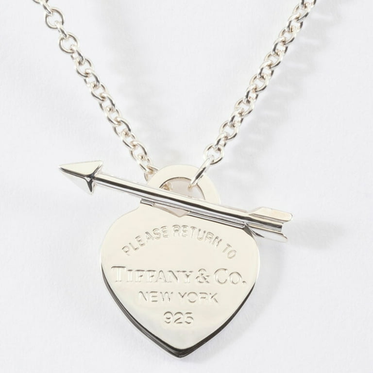 Pre-Owned Tiffany Lovestruck Heart Tag Pendant Small