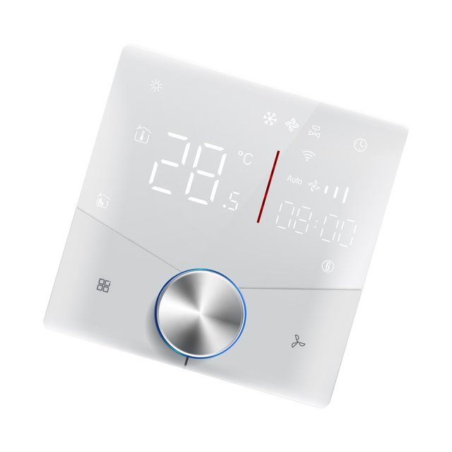 Thermostat Wifi Affichage Numérique Tube Programmable 5 et 2 Contrôleur de Température pour Climatiseur Maison Moderne