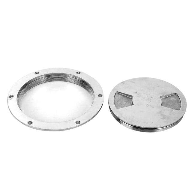 Access Hatch Cover, High Strength Marine Inspection Hatch Deck Plate Stainless Steel Corrosion-resistant For Marine For RV For Boat For Kayak