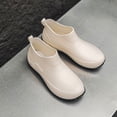 thumbnail image 5 of Women's Slip On Breathable Walking Shoes, Low Cut Soft Sole Waterproof Short Rain Boots Design with Cushion Comfort, Sneakers for Daily Leisure Gift, 5 of 8