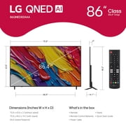 LG 86 Class 4K (2160p) QNED Smart TV (86QNED82AAA)