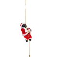 thumbnail image 1 of Escalada Eléctrica De Navidad, Adorno De Papá Noel Para Árbol De Navidad, Adorno Colgante Para Fiesta, Regalo Para Niños matsuzay HA041693-04, 1 of 6