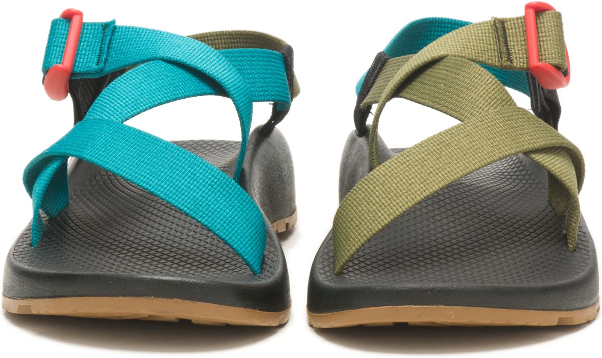 Chaco Z/1 Adjustable Strap Classic Sandal Men Teal Avocado  display picture 3