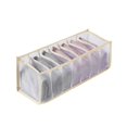 thumbnail image 2 of Foldable Storage Box Can Washed Drawer Dividers Organizer Basket for Underwear,Bras and Socks, 2 of 5