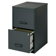 thumbnail image 2 of Value Pack (Set of 2) 2 Drawer Letter File Cabinet in Black, 2 of 2