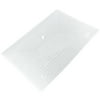 Unique Bargains Unique Bargains 10 Pcs Press Studs Closure A4 Document File Bag Holder Clear