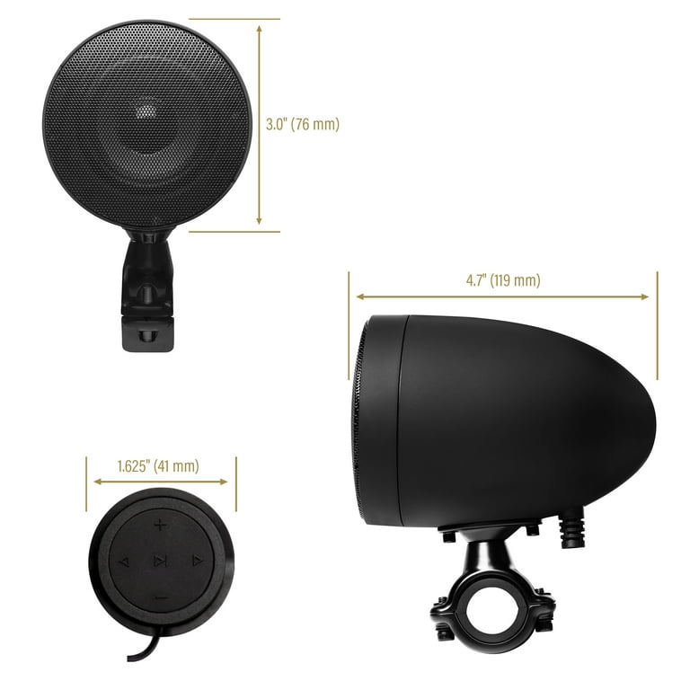 BOSS Audio Systems MCBK625BA Motorcycle Amplified Bluetooth BOSS Audio Systems MCBK625BA Motorcycle Amplified Bluetooth
