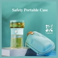 thumbnail image 5 of ZENS Modern Small Tea Infuser Teapot, Tritan One Touch Maker for Loose Leaf Diffusers With Insulated Cup and Travel Kits, 5 of 10